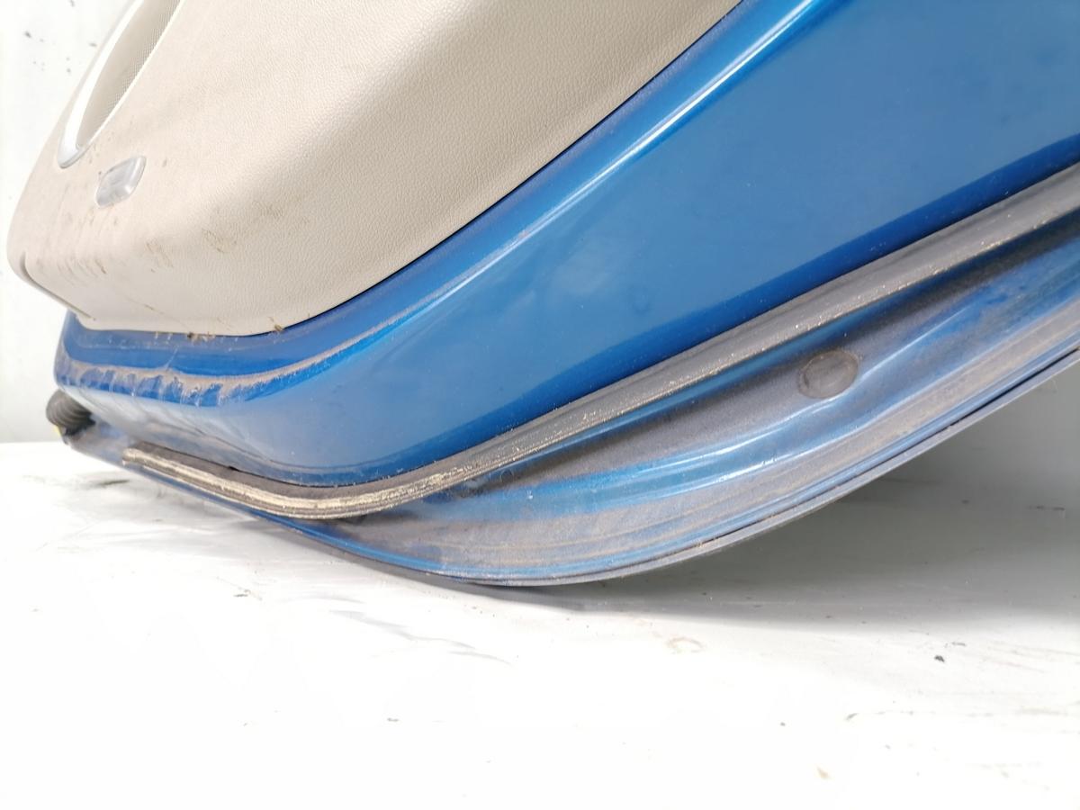 Renault Scenic 3 original T&uuml;r hinten rechts TERNA Blue Extrem Rohbau Bj.2009